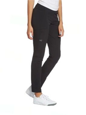 Arc'teryx sabrina hiking trekking pants 6 black